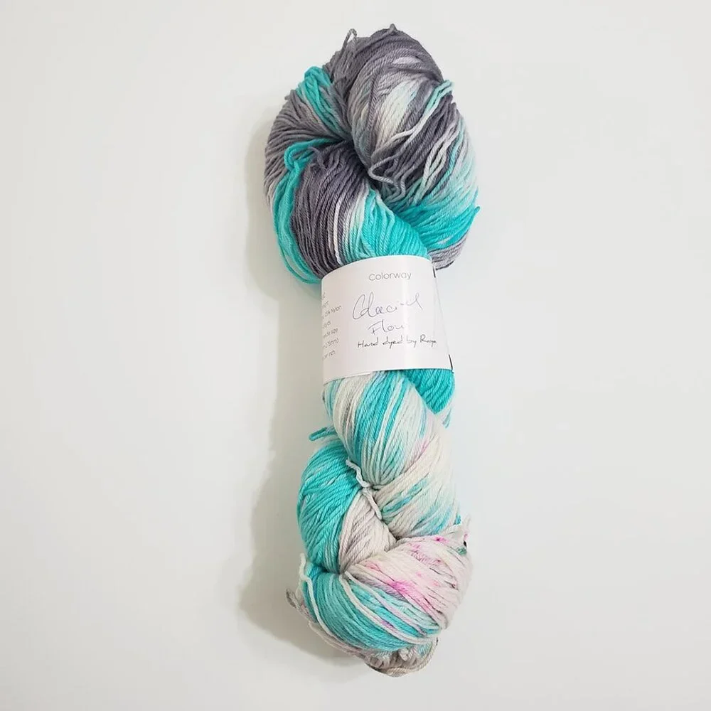 Blissful Knits Classic Superwash Merino Blend 438yds 3.5oz Hand Dyed Sock Weight